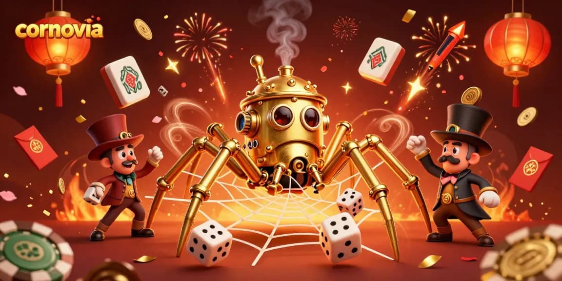 Experience engaging gameplay at cornovia with captivating 3D characters and enchanting casino elements.