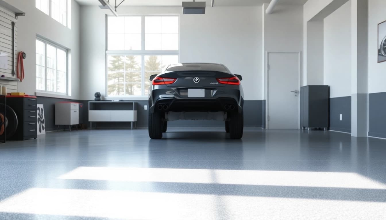 Transform your garage floors with stylish designs that enhance any space.