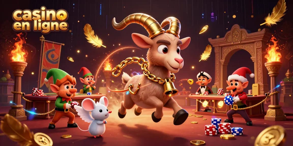 Plonger dans l'univers des jeux de casino en ligne avec des personnages animés et des éléments de jeu captivants.