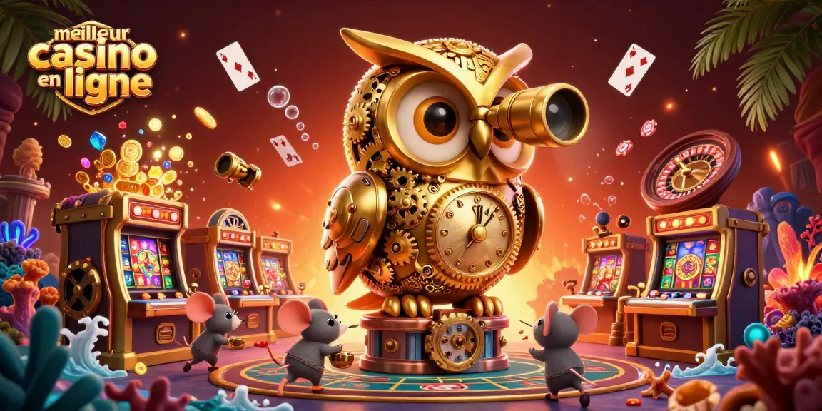 Les machines à sous et jeux de casino émergent dans un monde vibrant, révélant le meilleur casino en ligne.