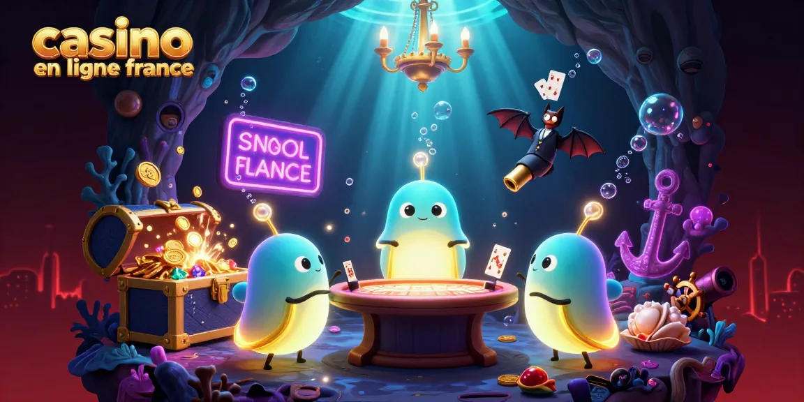 Découvrez des jeux captivants sur un casino en ligne France avec des personnages lumineux et des trésors sous-marins.