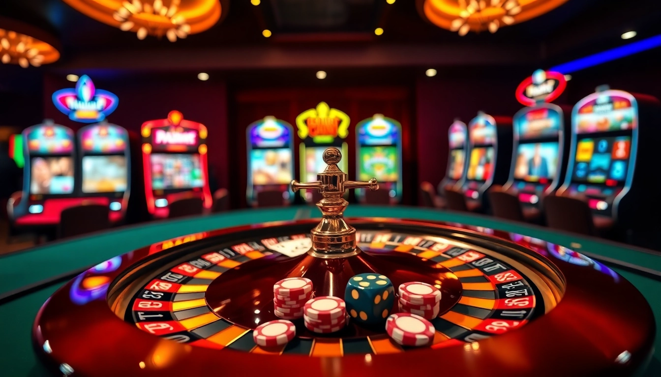 Vivez l'adrénaline du casino en ligne 2026 avec des tables de poker luxueuses et des machines à sous vibrantes.