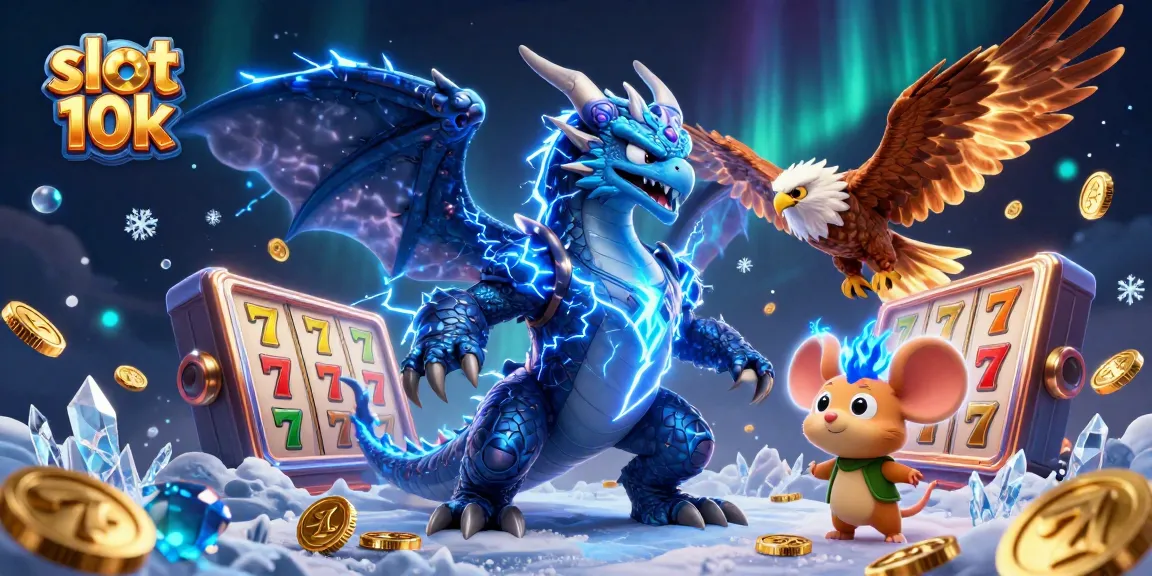 Play slot 10k and win big with electrifying 3D cartoon characters and dynamic elements!