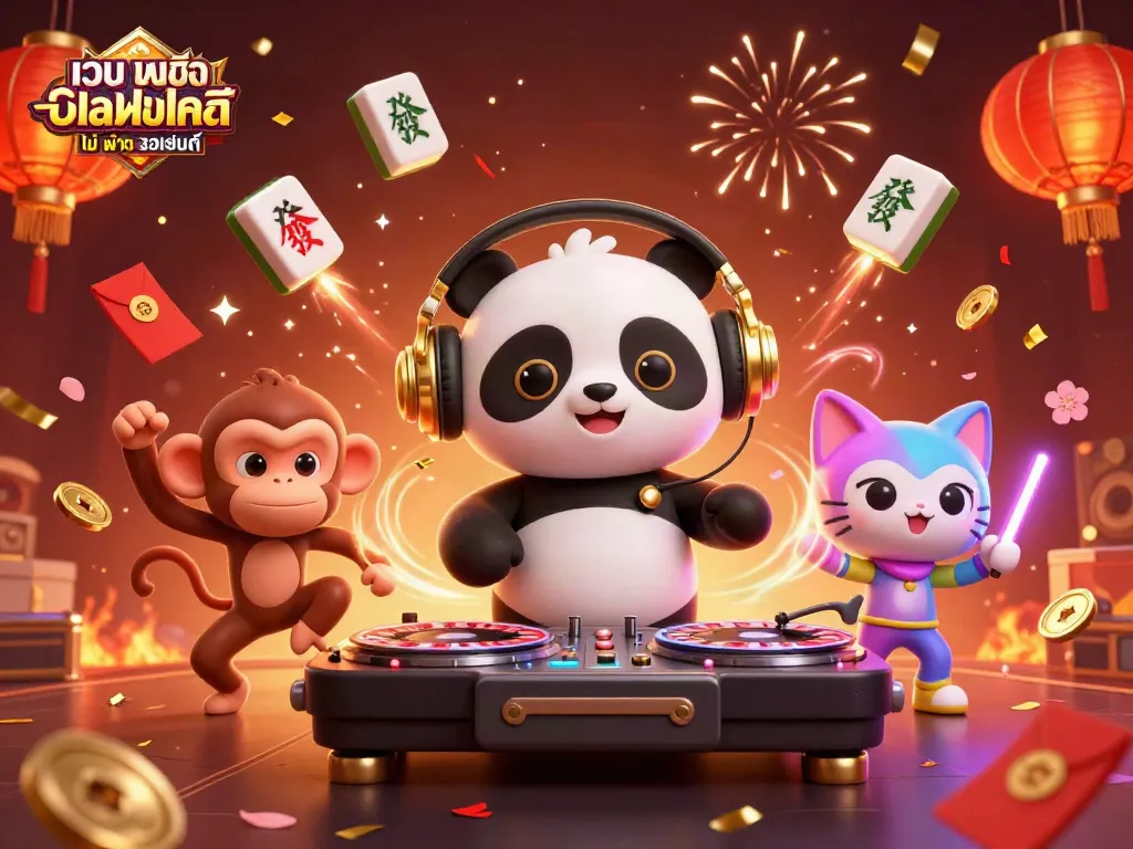 เล่นในเว็บ พนัน ออนไลน์ เว็บ ตรง ไม่ ผ่าน เอเย่นต์ กับ DJ panda และเพื่อนๆ ในคาสิโนสุดมัน