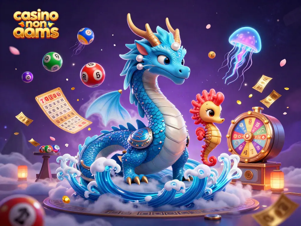 Gioca nei casino non AAMS con slot magiche e bonus frizzanti in un'illustrazione vivace.