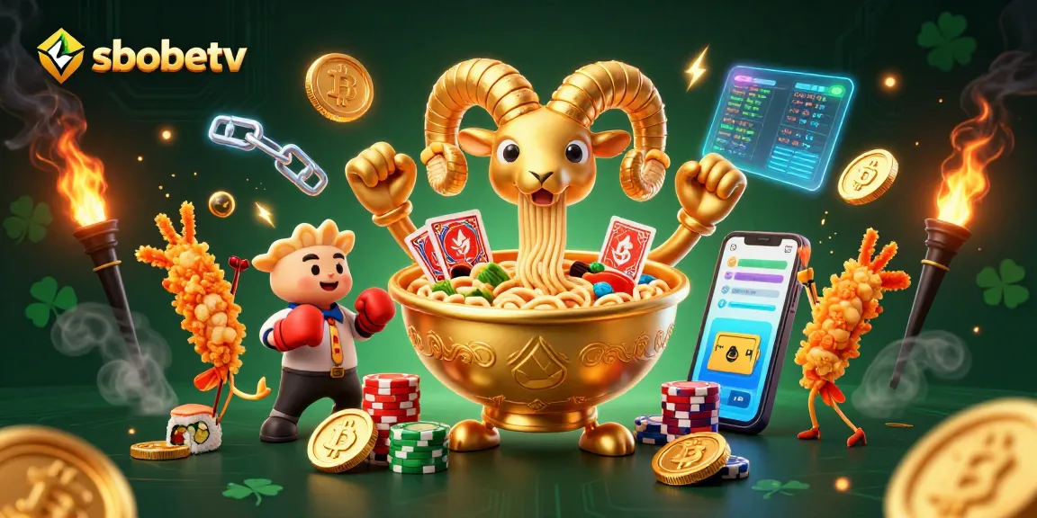 Experience sbobetv action with animated casino characters engaging in vibrant gambling fun.