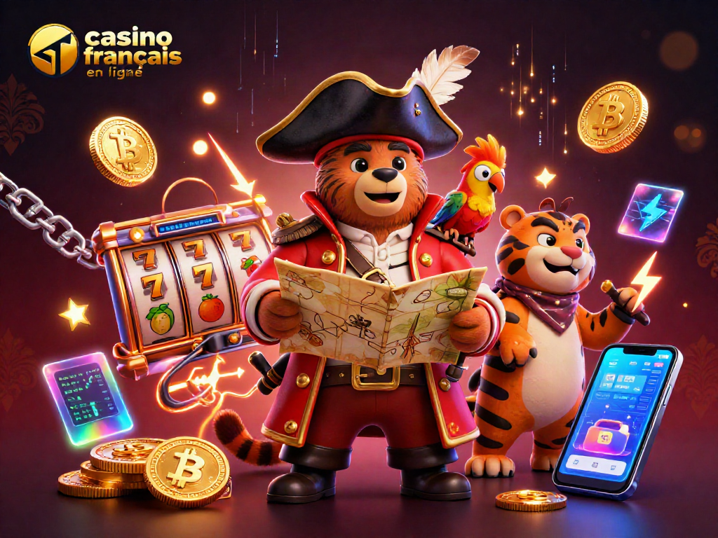 Jouer à un casino français en ligne avec des personnages colorés et des éléments riches en détails.