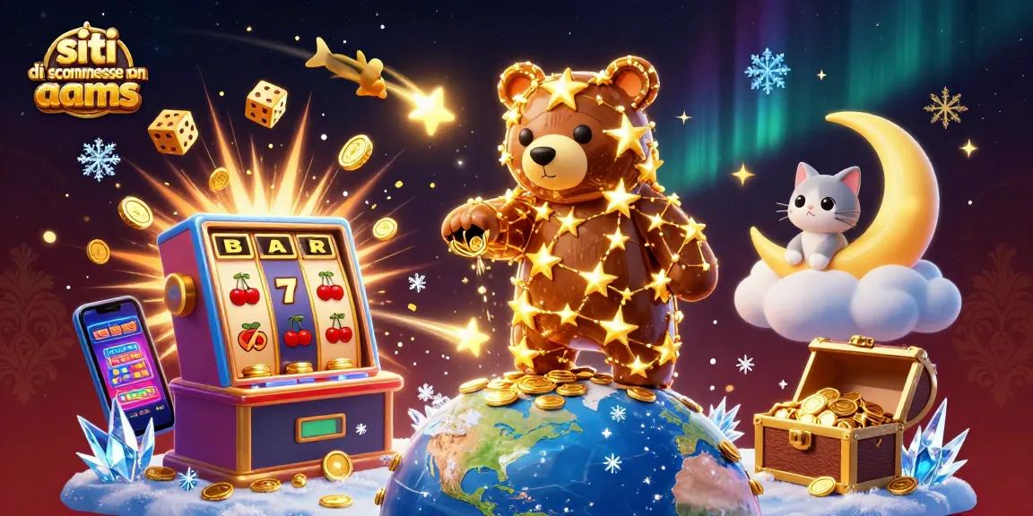 Gioca nei siti di scommesse non AAMS con un'illustrazione 3D ricca di dettagli.