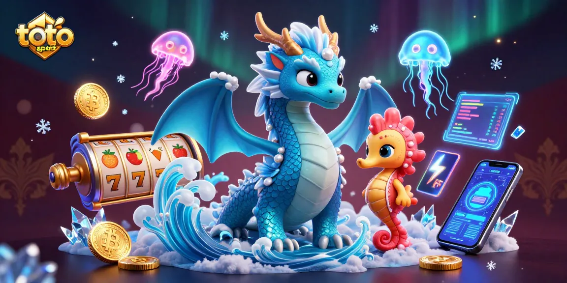 Spin the reels with the captivating toto slot experience in this vibrant 3D illustration. Immerse in the excitement!