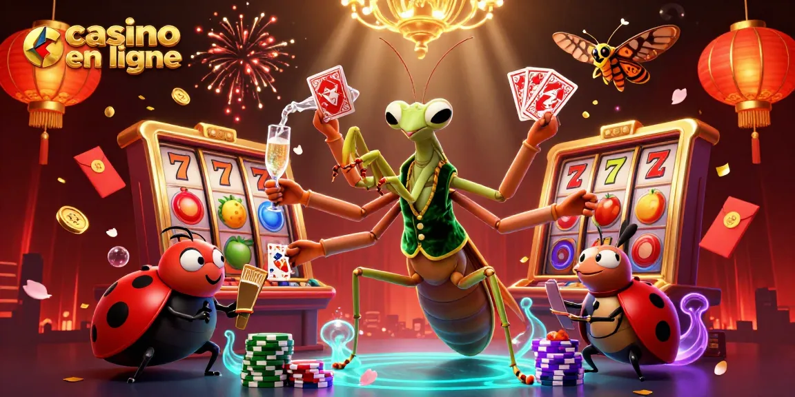 Le casino en ligne vous plonge dans un univers artistique avec un caméléon croupier et des éléments féeriques.