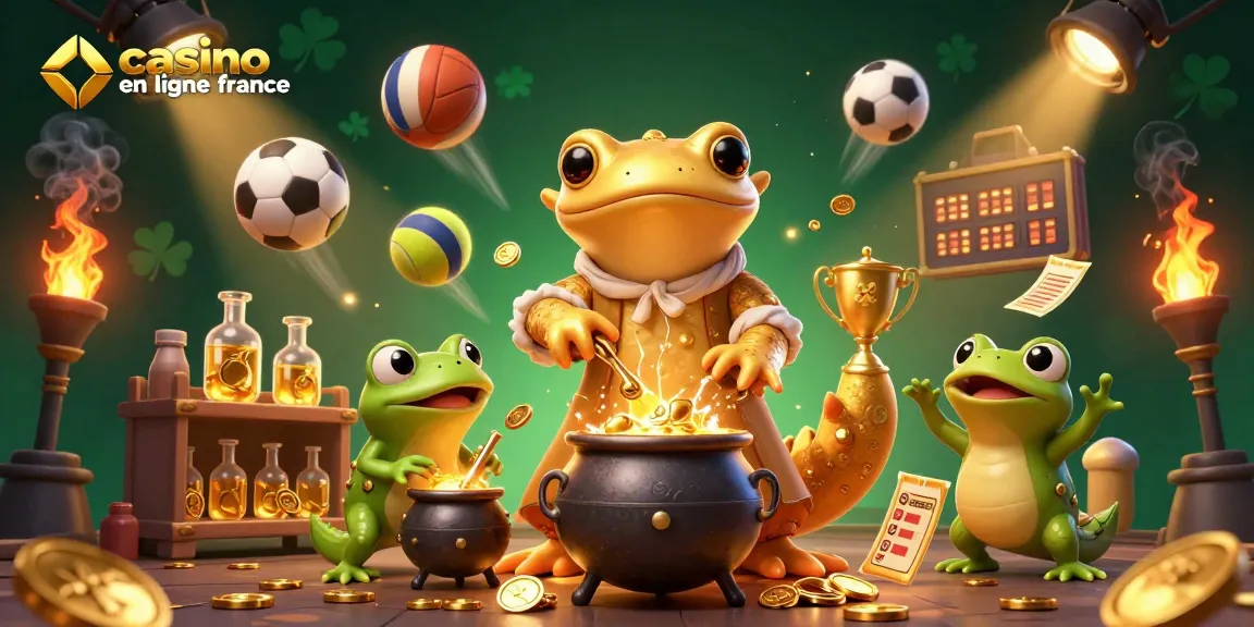 Plongez dans l'univers du casino en ligne France avec cette illustration de jeu captivante.