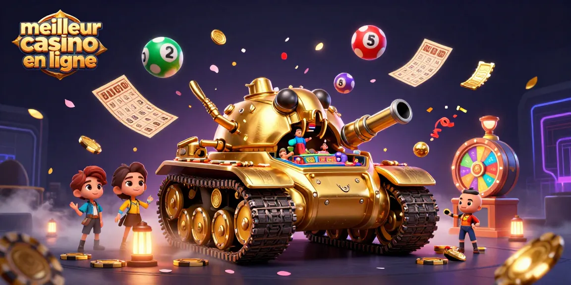 Admirez le mini casino dans un tank en or en jouant au meilleur casino en ligne.