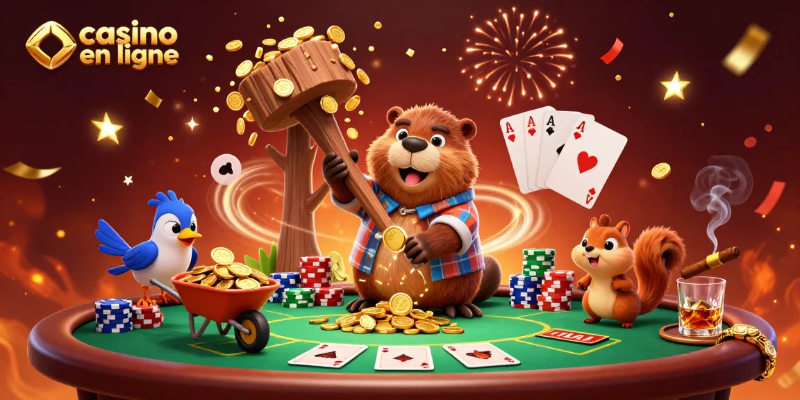 Jouer au casino en ligne en remportant des pièces d'or avec des personnages animés.