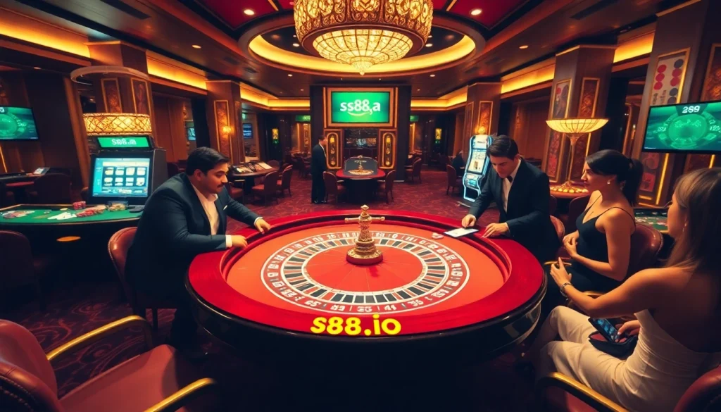 Winning at roulette on s88a.io with high stakes and a luxurious casino atmosphere.