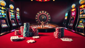Trải nghiệm sự phấn khích của Bet VIP với một bàn poker sang trọng và các máy đánh bạc đầy màu sắc.