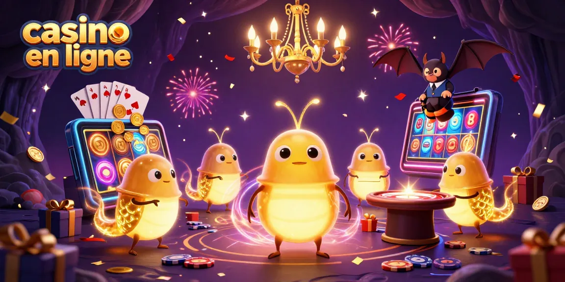 Jouez au casino en ligne avec des jeux captivants et ambiance festive illuminée