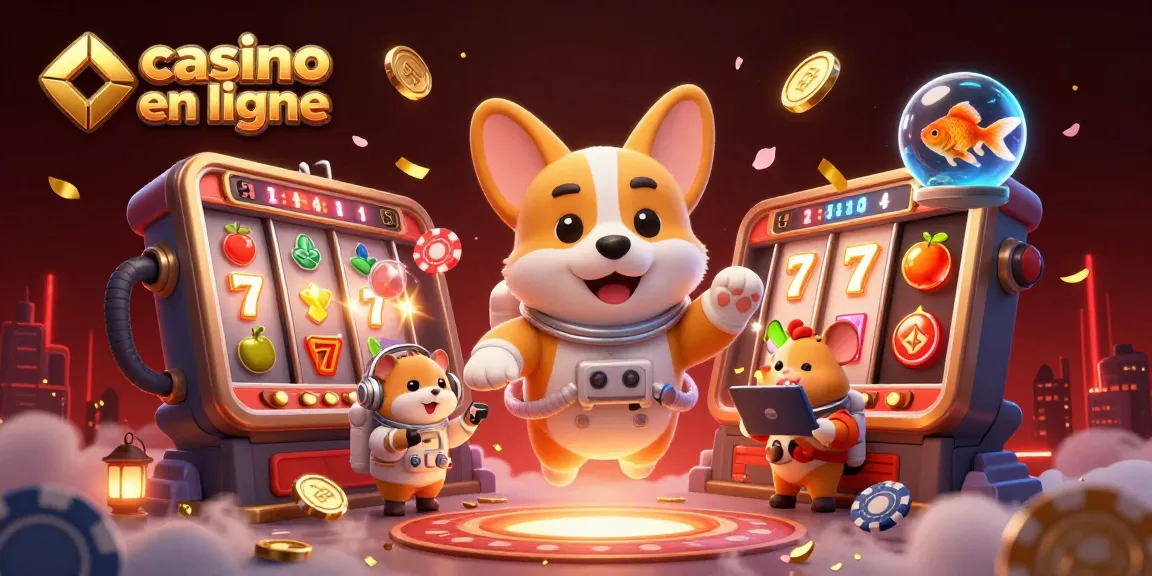 Le casino en ligne propose des jeux captivants avec un corgi astronaute dans un cadre dynamique.