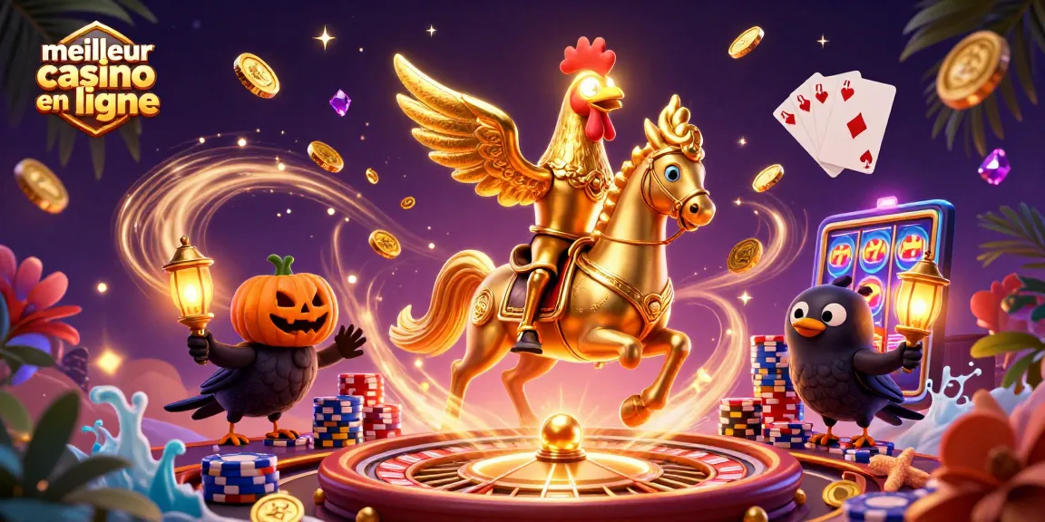Profitez de l'expérience du meilleur casino en ligne avec des personnages colorés et des jeux captivants.