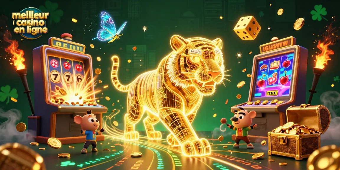 Découvrez le meilleur casino en ligne avec une scène captivante de jeux et de jackpots.