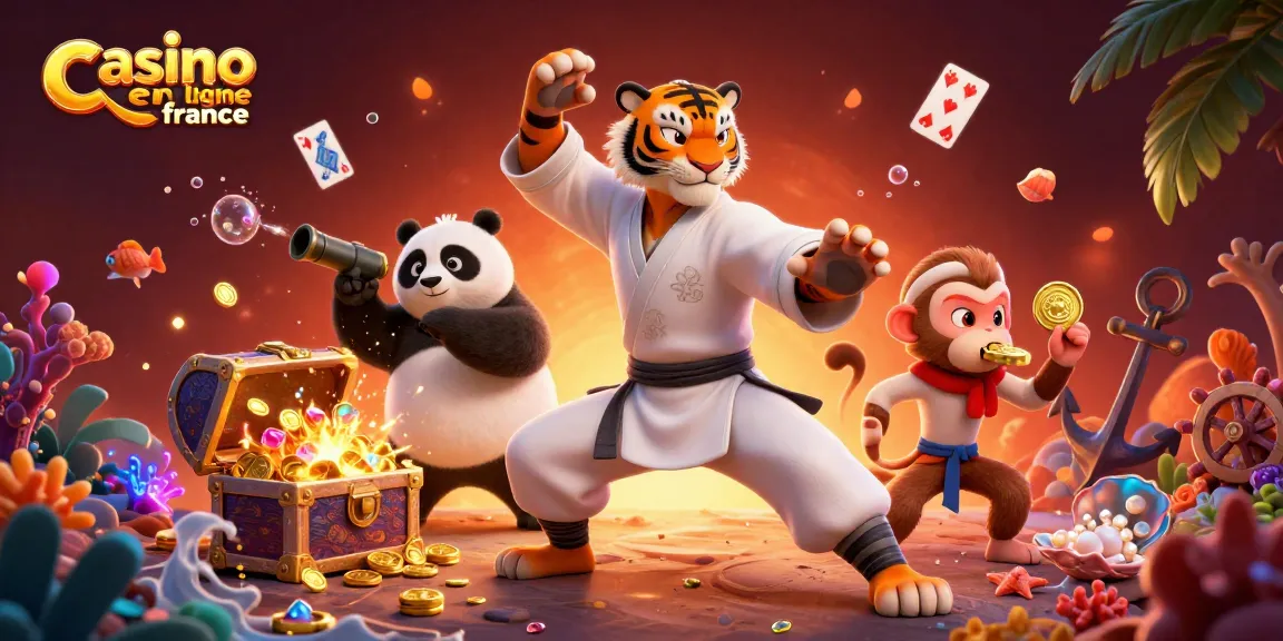 Vivez l'aventure avec casino en ligne France, où le maître tigre et son élève panda s'inspirent en jouant.